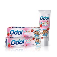 ODOL Perlička Zubní pasta pro děti s jahodovou příchutí 2 x 50 ml