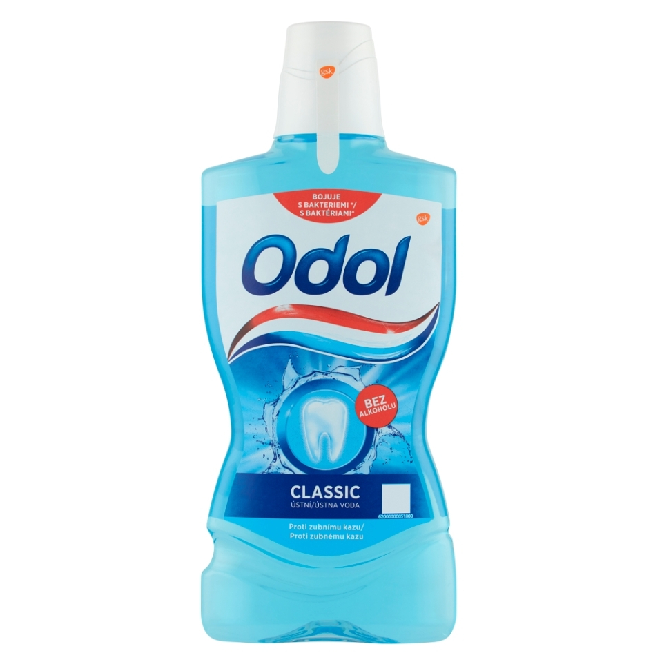 Levně ODOL Classic ústní voda bez alkoholu 500 ml