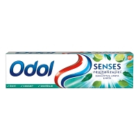 ODOL  Senses Revitalizující eukalyptus, limeta & máta zubní pasta s fluoridem 75 ml