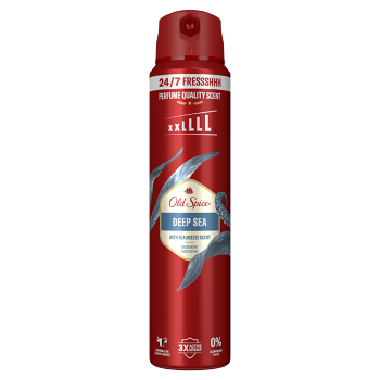 OLD SPICE Deodorant Deep Sea XXL 250 ml (Spreje) - Tělové