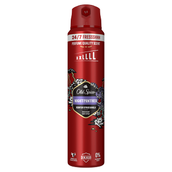 OLD SPICE Deodorant Night Panther XXL 250 ml (Spreje) - Tělové