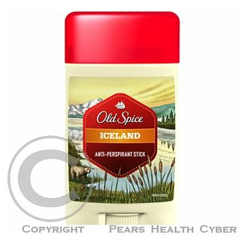 OLD SPICE deo stick Iceland 60ml (Tuhé deodoranty)