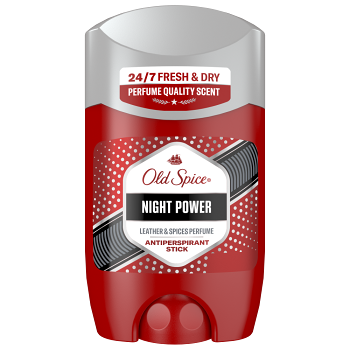 OLD SPICE Tuhý antiperspirant Night Power 50 ml (Tuhé deodoranty) - Tělové