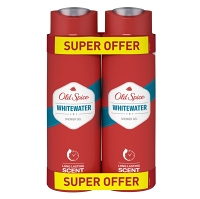 OLD SPICE Sprchový gel WhiteWater 2 x 400 ml