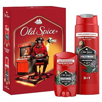 OLD SPICE Wolfthorn Dárková sada 2 kusy (Kosmetické balíčky)