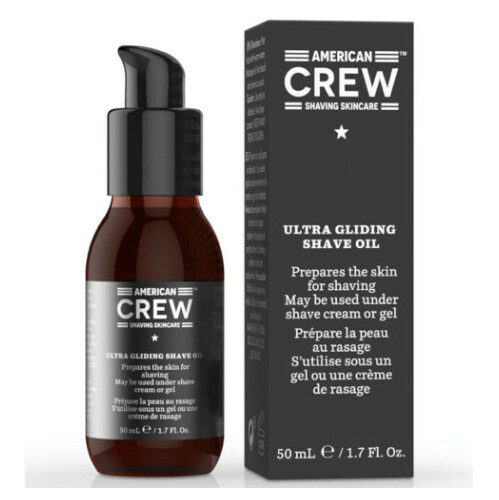 Levně AMERICAN CREW Shaving Skincare Ultra Gliding Shave Oil Olej na holení 50 ml