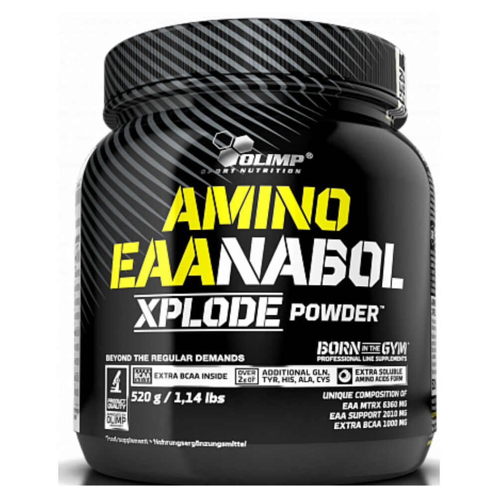E-shop OLIMP Amino EAAnabol Xplode esenciální aminokyseliny pomeranč 520 g