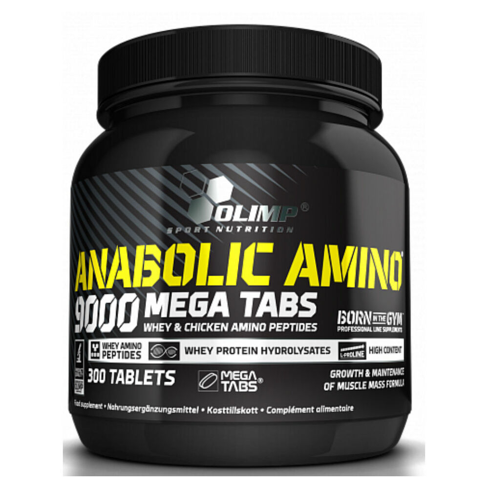 Levně OLIMP Anabolic Amino 9000 komplexní aminokyseliny 300 kapslí