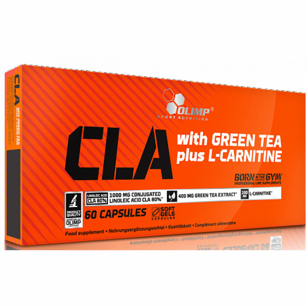 E-shop OLIMP CLA+Green tea+L-Carnitine sportovní výživa 60 kapslí