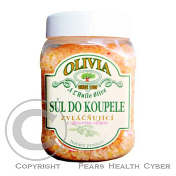 OLIVIA Sůl do koupele s olivovým olejem 450 g