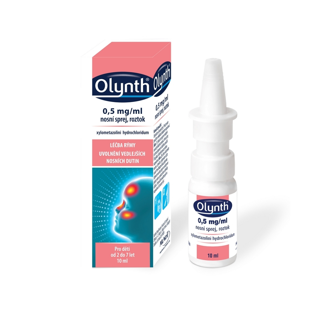 E-shop OLYNTH® 0,5 mg/ml nosní sprej, roztok pro děti od 2 let 10 ml