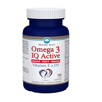PHARMA ACTIV Omega 3 IQ activ vitamín E a D3 100 tobolek
