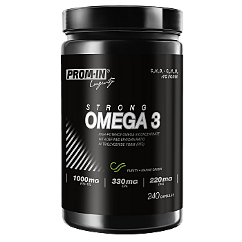 PROM-IN Omega 3 strong 240 kapslí (Doplňky stravy pro sportovce)