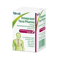 OMEPRAZOL Teva Pharma 10 mg 28 tobolek