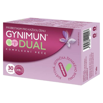 ONAPHARM Gynimun dual 30 kapslí (Probiotika a laktobacily) - Vícesložkové, Probio