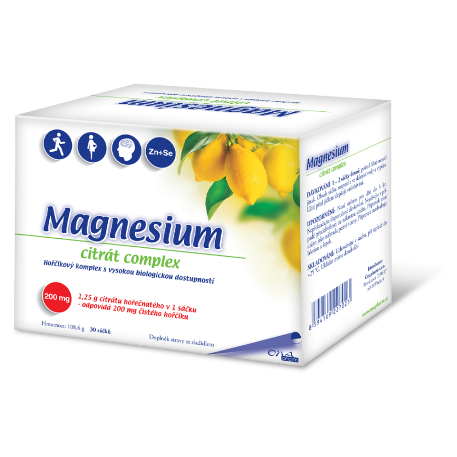 ONAPHARM Magnesium citrát complex 30 sáčků