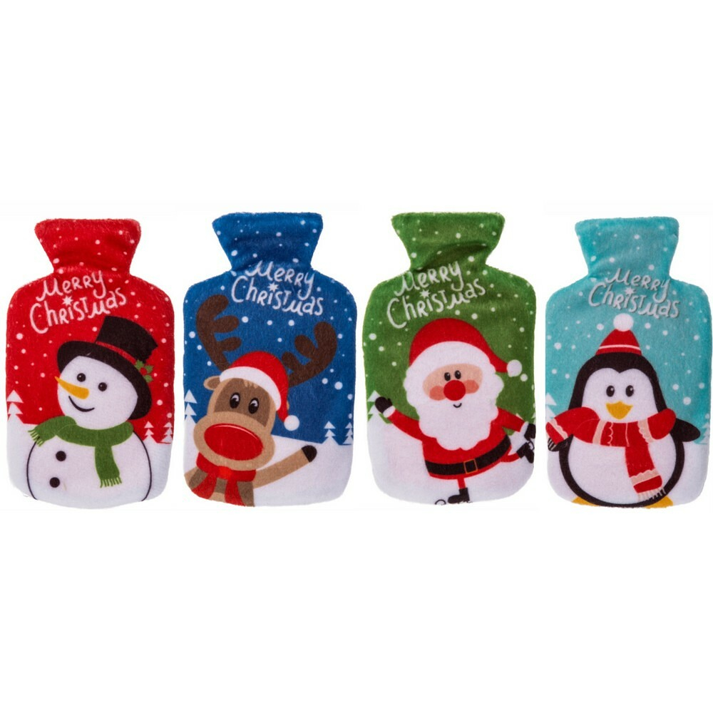 E-shop OOTB Zahřívací gelový polštářek s fleecovým obalem Merry Christmas