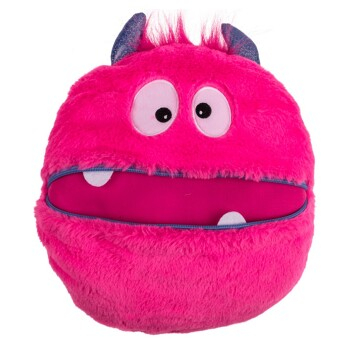 OOTB Zippy Friends plyšový polštář růžový (Cestovní polštáře pro děti)