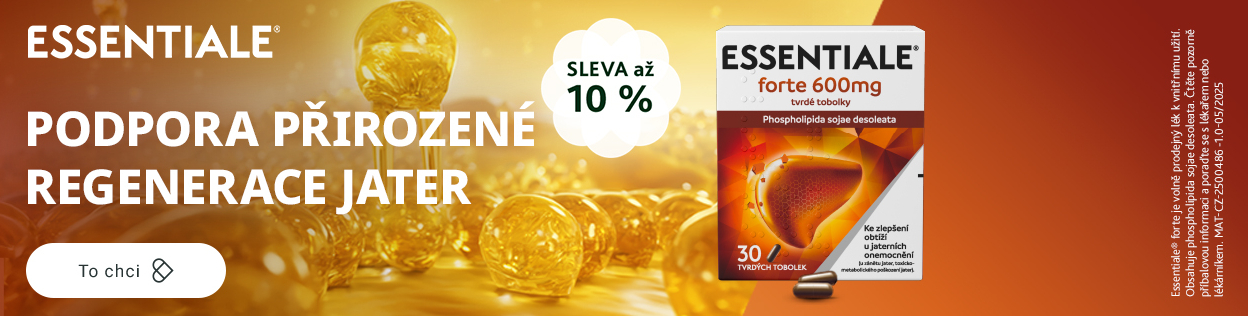 SLEVA AŽ 20 % na Essentiale