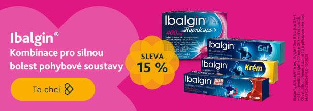 IBALGIN, IBOLEX sleva 15 %