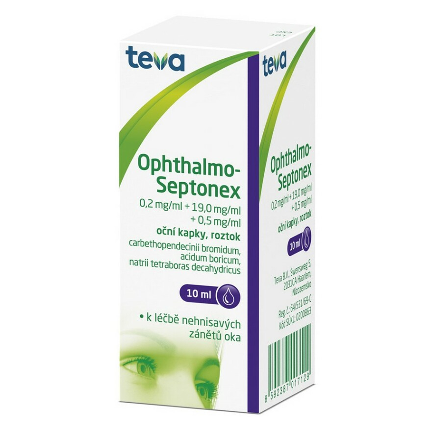 Levně OPHTHALMO-SEPTONEX Oční kapky, roztok 10 ml