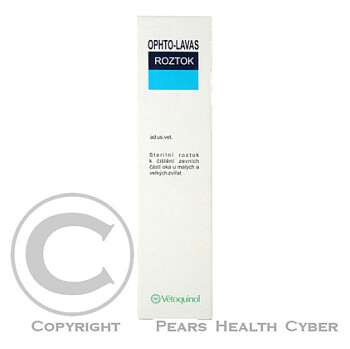 Ophto-Lavas sol 60ml (Čištění očí u  psů) - Zvířecí