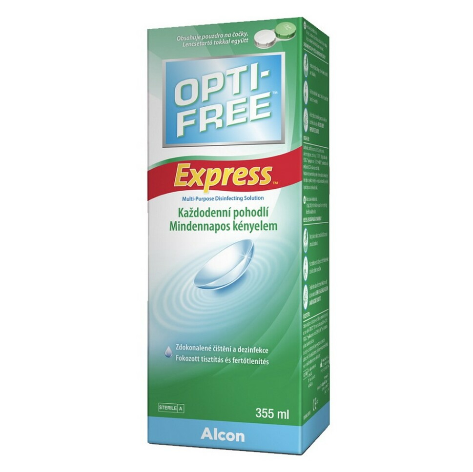 Levně OPTI-FREE Express No rub lasting comfort 355 ml