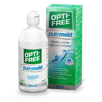 OPTI-FREE PureMoist Roztok na kontaktní čočky 300 ml