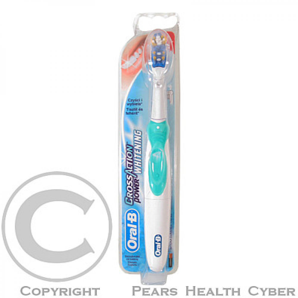 Зубная щетка oral-b электрическая b1010 отбеливающ. на батар. (4732) (4210201367123)