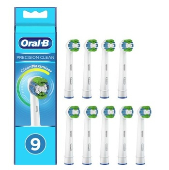 Oral-B EB 20-9 Precision clean náhradní hlavice s Technologií CleanMaximiser, 9 ks