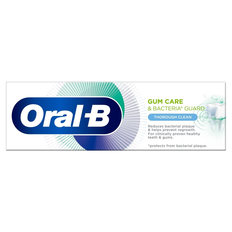 E-shop ORAL-B Gum Care & Bacteria Guard Thorough Clean Zubní pasta 75 ml