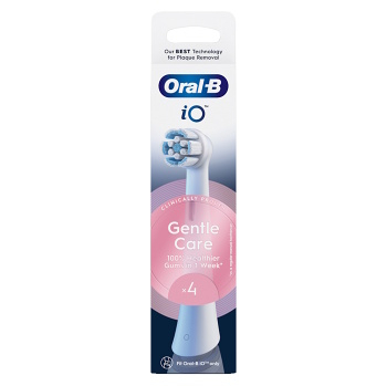 ORAL-B IO Gentle care náhradní hlavice 4 kusy (Náhradní hlavice k zubním kartáčkům)