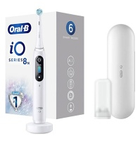 ORAL-B iO8 Series White Alabaster elektrický zubní kartáček