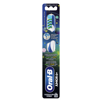 ORAL-B Junior Zubní kartáček pro děti 6 - 12 let Extra Soft 1 kus (Klasické kartáčky)