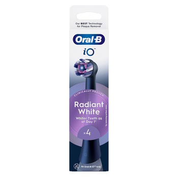 ORAL-B IO Radiant white náhradní hlavice 4 kusy (Náhradní hlavice k zubním kartáčkům)