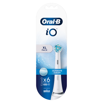 ORAL-B IO UltimClean white náhradní hlavice 6 kusů (Náhradní hlavice k zubním kartáčkům)