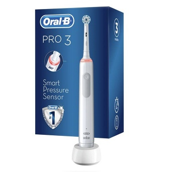 Oral-B PRO 3 3000 Sensitive Clean White zubní kartáček