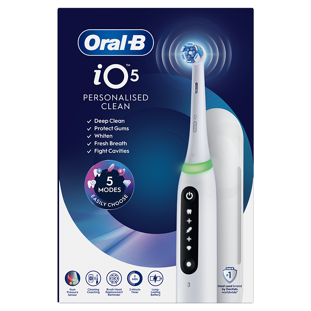 ORAL-B Series iO 5 quite white elektrický zubní kartáček