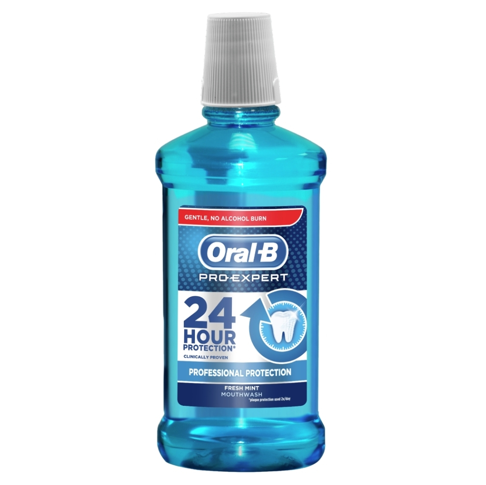 Levně ORAL-B Pro-Expert Professional Protection Ústní voda 500 ml
