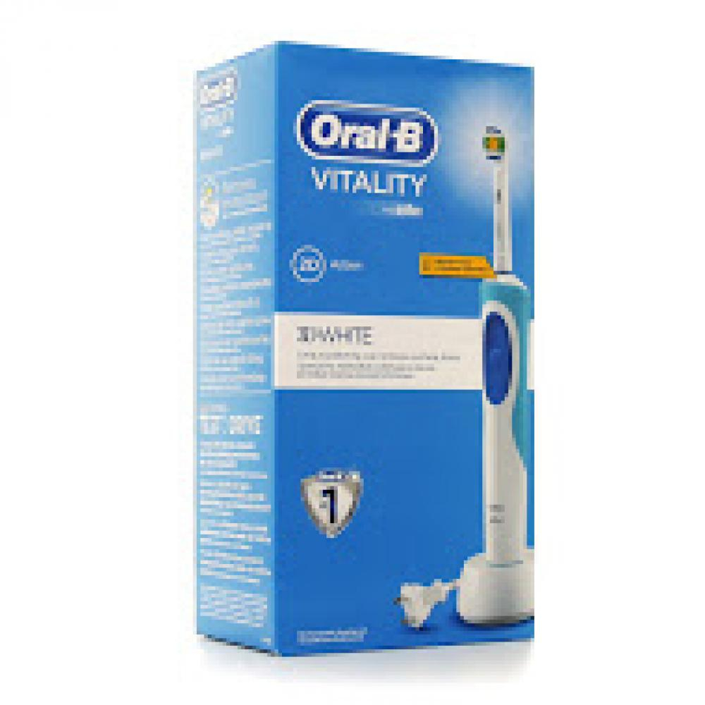 Зубная щетка oral-b электрическая Vitality pw (отбеливание) d 12013 (3709) коробка (аккум) (4210201815020)