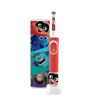ORAL-B Vitality D100 Kids Pixar dětský zubní kartáček + cestovní pouzdro