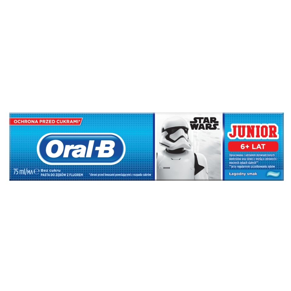 ORAL-B Dětská zubní pasta Star Wars 6+let 75 ml
