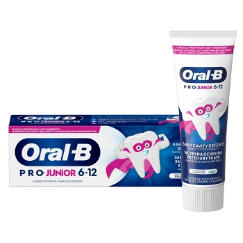 Oral-B Junior Zubní pasta pro děti ve věku 6 - 12 let 75 ml (Zubní pasty pro děti)