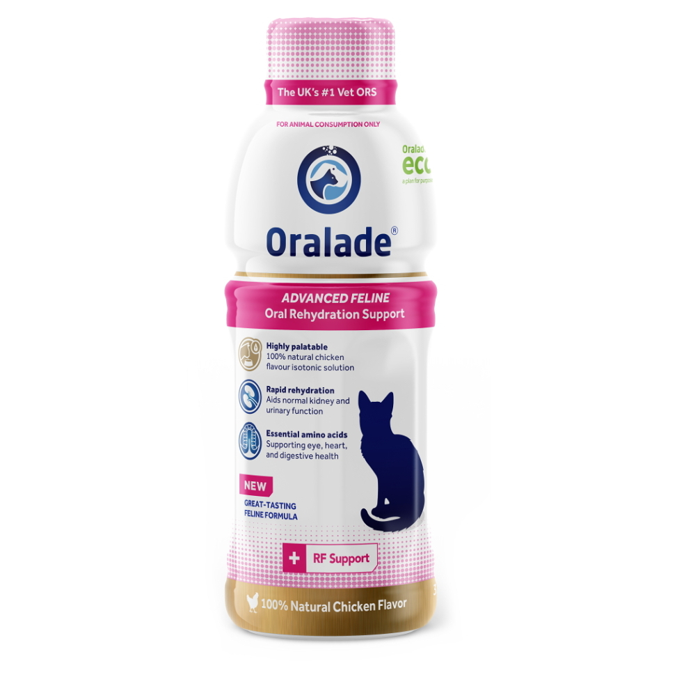 E-shop ORALADE Rehydratační roztok kočka 330 ml