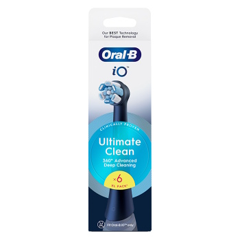 ORAL-B IO Ultimate clean black náhradní hlavice 6 kusů (Náhradní hlavice k zubním kartáčkům)