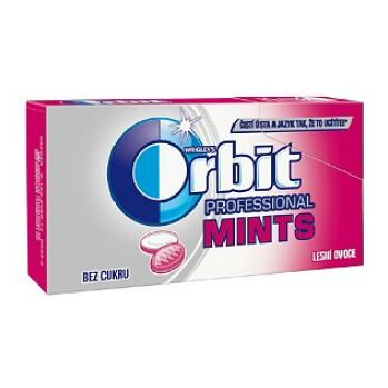 ORBIT Professional Mints Lesní ovoce bonbóny