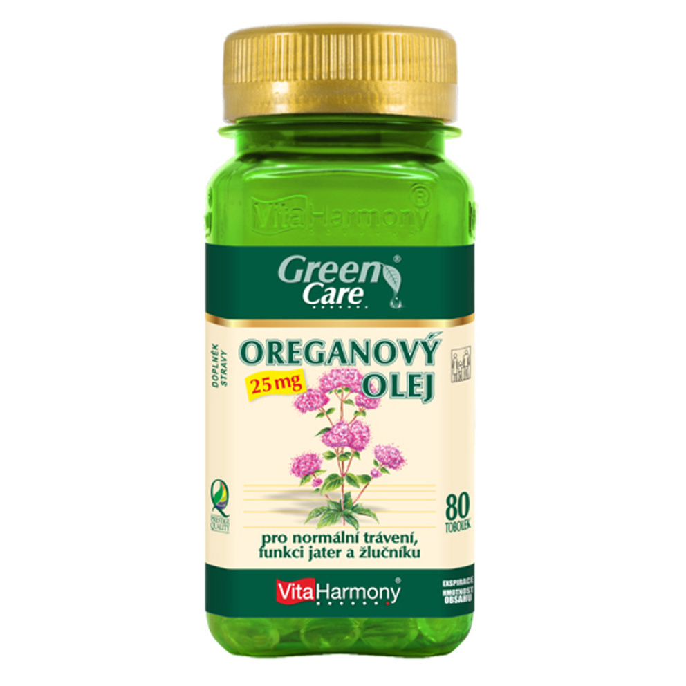 Levně VITAHARMONY Oreganový olej 25 mg 80 tobolek