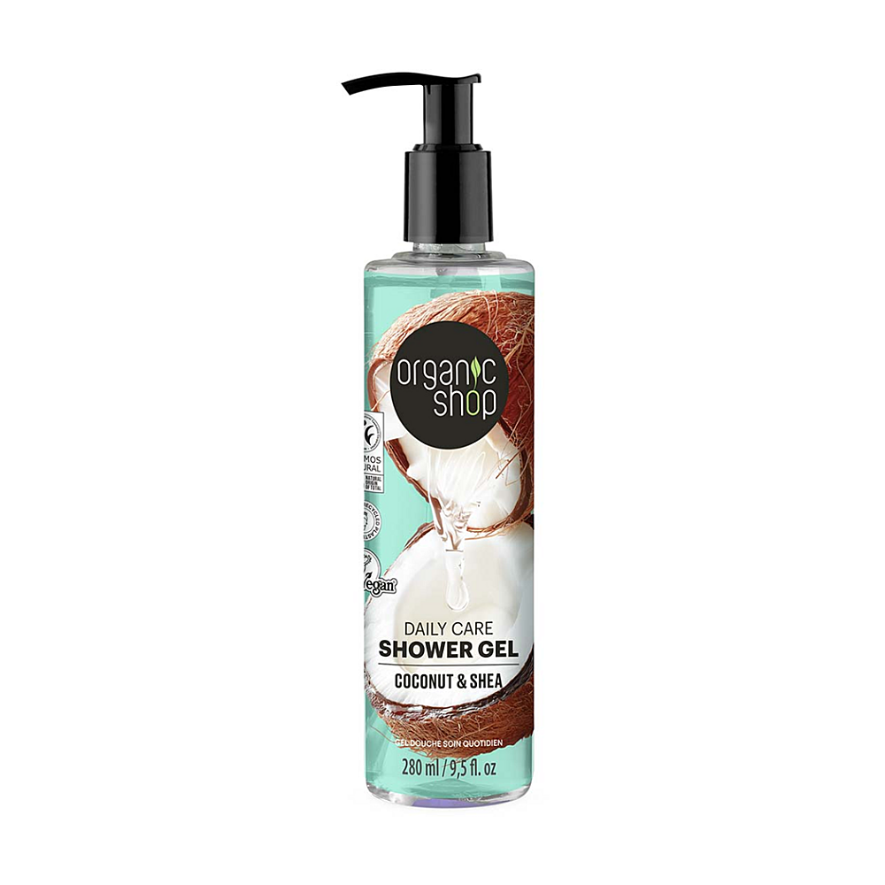 Organic Shop Hydratační sprchový gel Kokos a bambucké máslo 280 ml