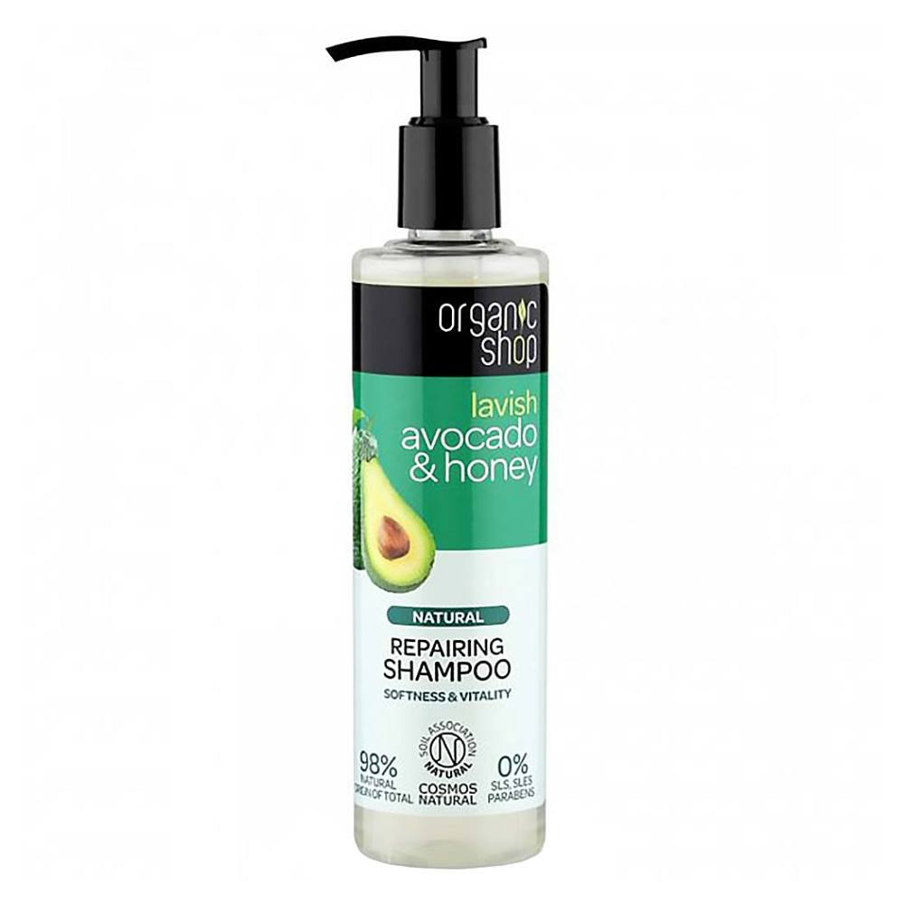E-shop ORGANIC SHOP Obnovující šampón Avokádo a Med 280 ml