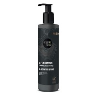 ORGANIC SHOP Šampon pro všechny typy vlasů Blackwood a máta 280 ml